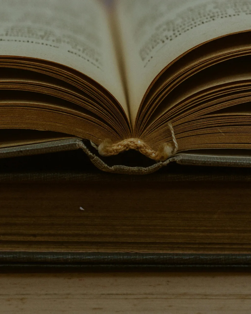 Раскрытый разворот старой метрической книги крупным планом — пожелтевшие страницы.